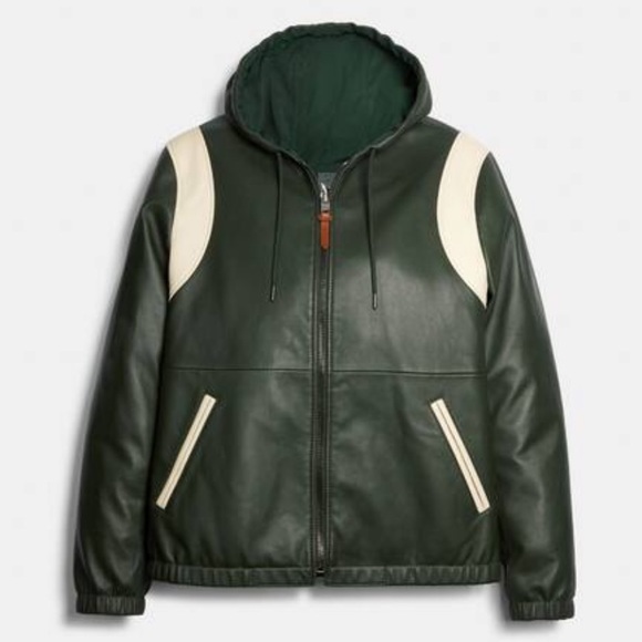 Reversible Leather Varsity- Coach - Picture 1 of 6